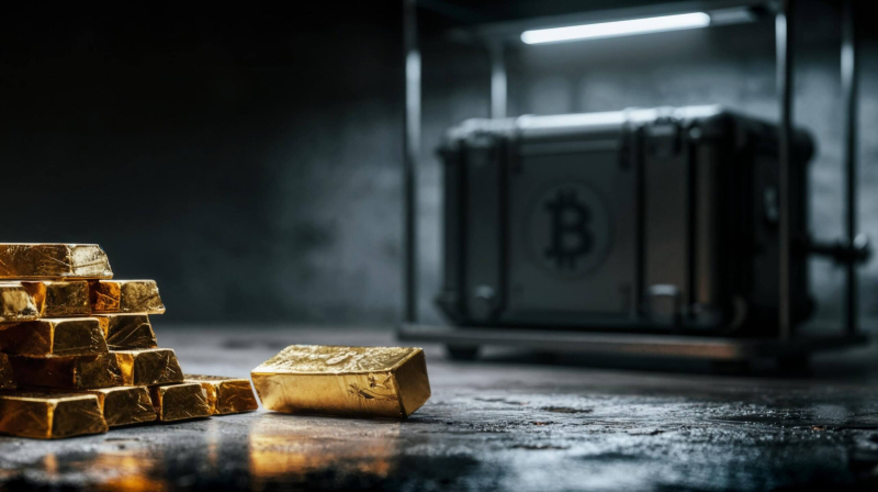 Why investors are pulling back from gold and still buying Bitcoin