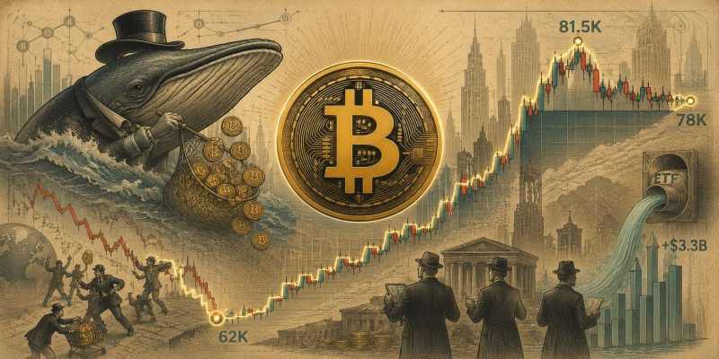 Bitcoin (BTC) Price Today: Whale Buying Strengthens Bullish Case as BTC Consolidates Near $79K