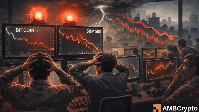 What ‘extreme fear’ across Bitcoin and S&P means for markets