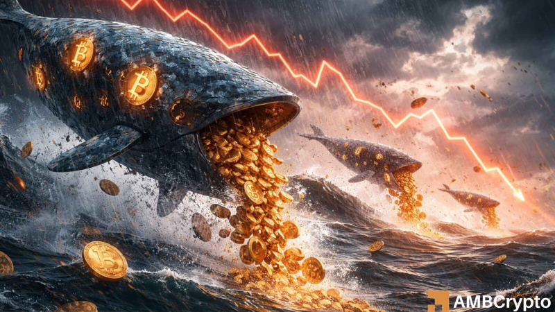 Bitcoin whales’ losses cross $337 mln in Q1 2026: What it means for BTC