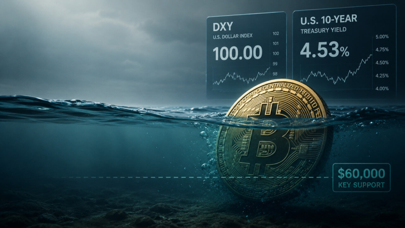 Bitcoin’s $60,000 support is still a bet on the dollar breaking