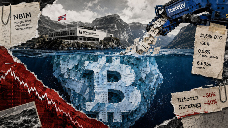 Norway’s sovereign fund reaches record 11,549 BTC exposure without buying more Bitcoin