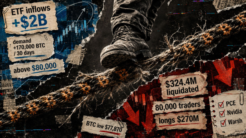Why Bitcoin’s $80,000 rally just flipped from short squeeze to long squeeze