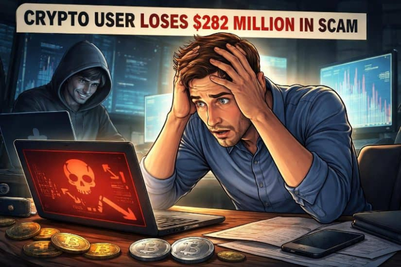 Crypto User Loses $282 Million in Bitcoin and Litecoin to Social Engineering Scam