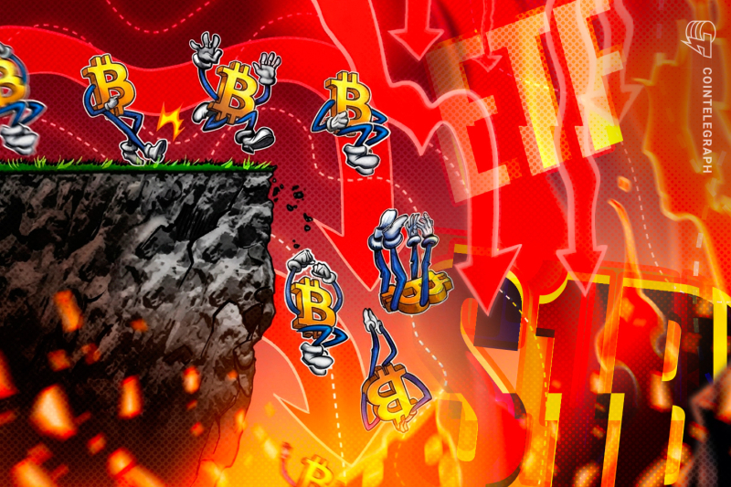 Spot Bitcoin ETFs bleed $1B in a week, snapping six-week inflow run