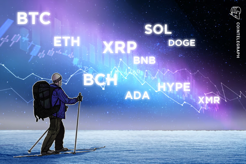Price predictions 2/18: BTC, ETH, XRP, BNB, SOL, DOGE, BCH, ADA, HYPE, XMR