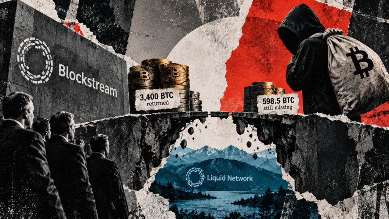 Blockstream bets 600 Bitcoin by rejecting Liquid hacker’s $50 million bounty demand