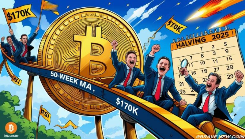 Bitcoin (BTC) Price Prediction: Is Bitcoin Preparing for a $170K Rally as the 50-Week Moving Average and Halving Model Align?