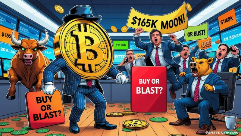 Bitcoin (BTC) Price Prediction: Bitcoin Inches Toward Breakout Zone—$165K in Sight?