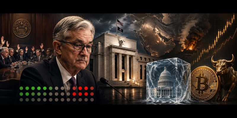 Powell’s Last Pause: A Divided Fed, a Frozen Bill, and Bitcoin’s $250K Bull Case in Retreat