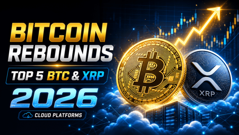 Bitcoin prices rebounded, and 5 free Bitcoin cloud mining and XRP access platforms in 2026 attracted attention, offering easy ways to earn passive income