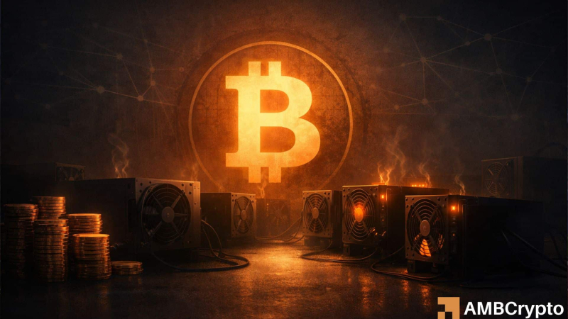Bitcoin hash rate drops 10% – Is this a warning or BTC’s bullish reset?