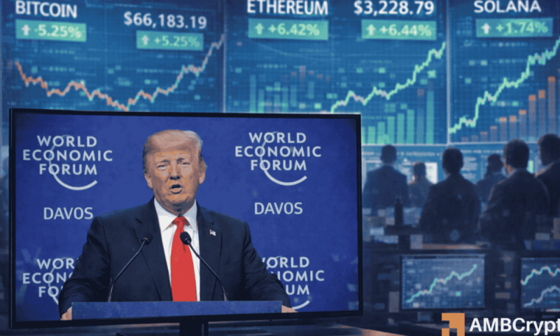 Bitcoin and altcoins rally as Trump signals tariff pause, easing EU–US tensions